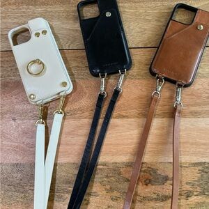 Leather Crossbody 13 Max Pro Crossbody phone wallets
